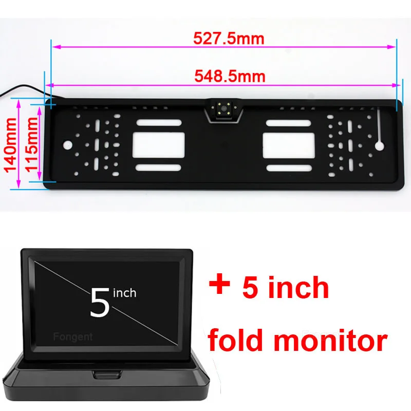 Universal-European-License-Plate-Frame-Car-monitor-camera-monitor (8)