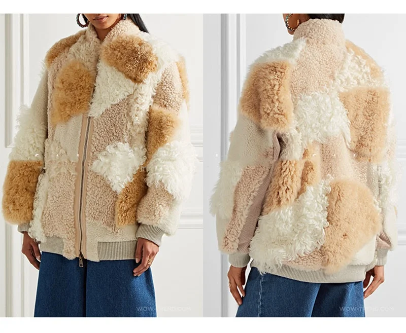 real sheep fur coat winter (21)