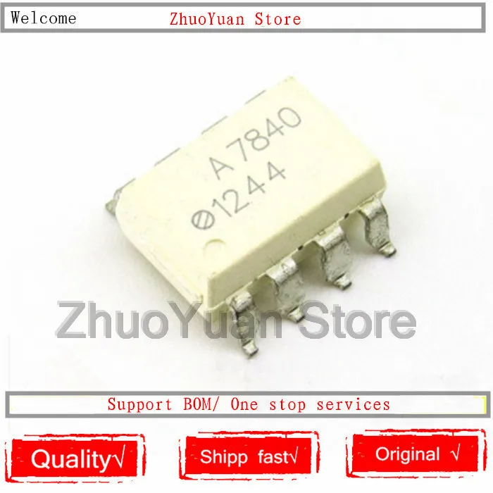 1PCS/lot HCPL-7840 A7840 SOP-8 SMD8 HCPL7840 IC chip | Электроника