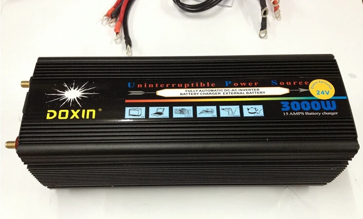 

DC12V or DC24V 3000W Home UPS Inverter Power Inverter With Charger (Charger Current up to 20Amp)