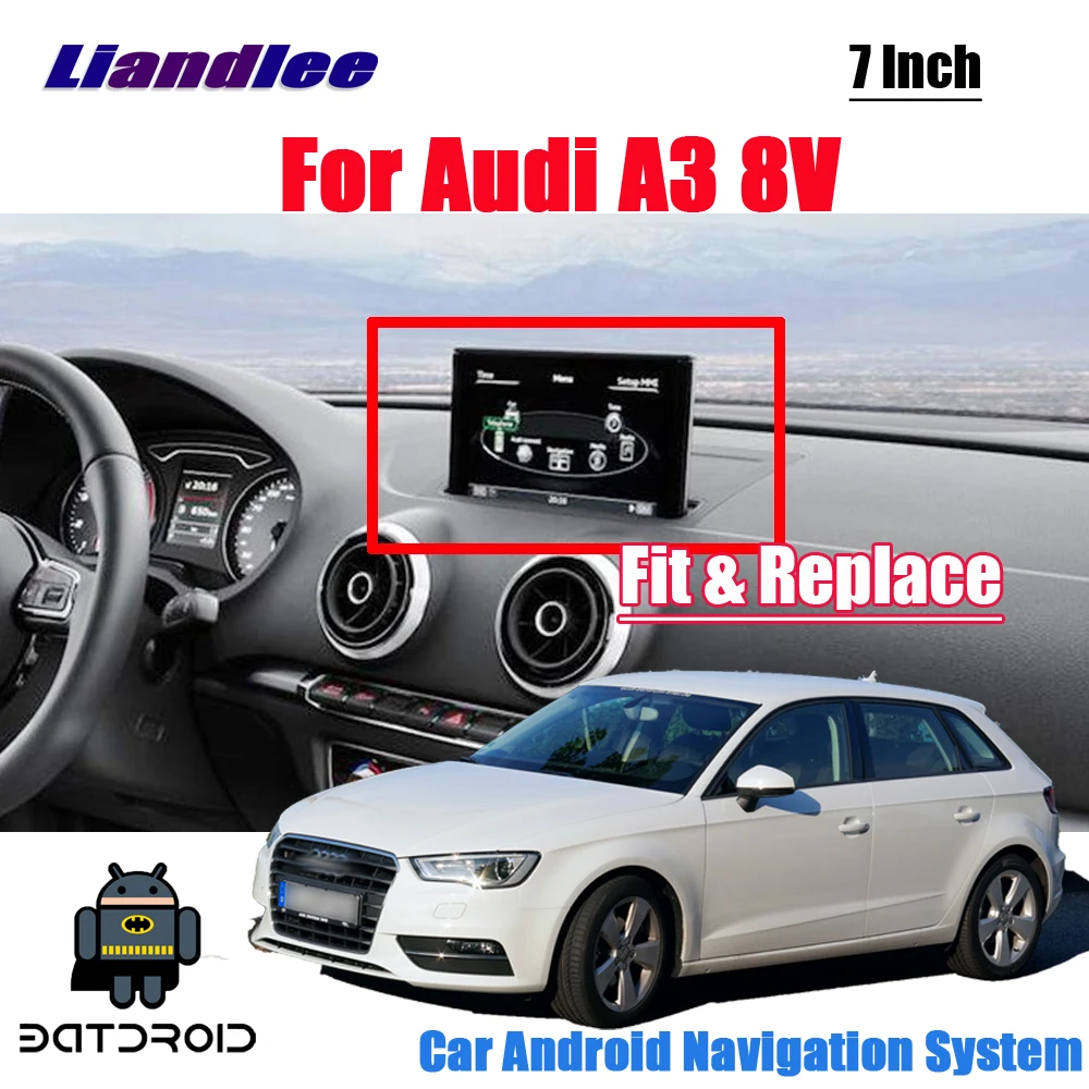 Liandlee Android для Audi A3 8V 2012~ автомобильный стиль Carplay Зеркало Ссылка плеер камера экран карта gps Navi навигация