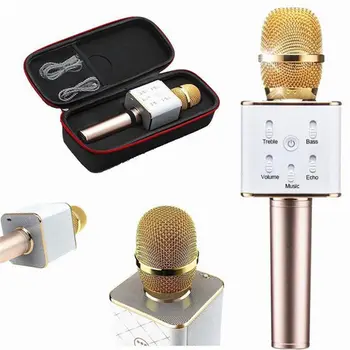 

Q7 Wireless Bluetooth Handheld KTV Karaoke Microphone KTV Speaker For Phone