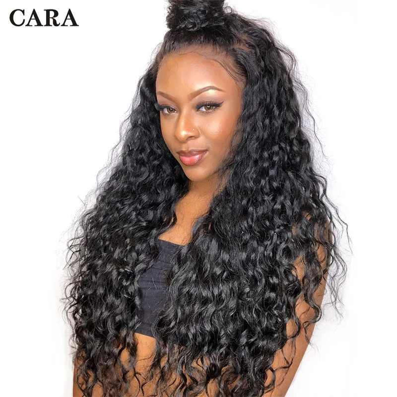 

Pre Plucked Glueless Full Lace Human Hair Wigs With Baby Hair Loose Wave Wig 250% Density Brazilian Remy Hair Lace Wig CARA