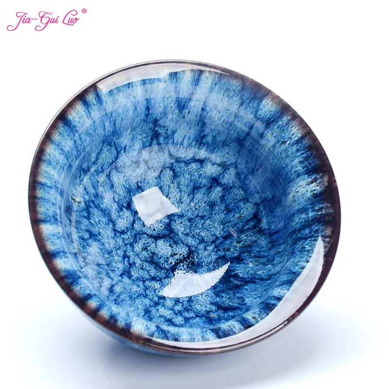 

Jia-gui luo Kiln change rabbit rice cup Tianmu glaze Kungfu tea set single large household ceramic