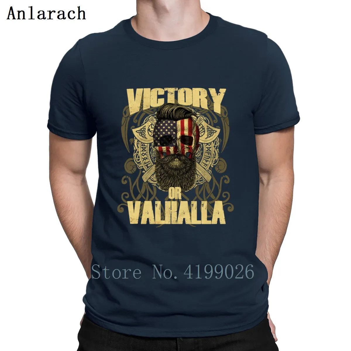 Футболка с надписью Viking Виктори или Valhalla хлопковая одежда весенние футболки на