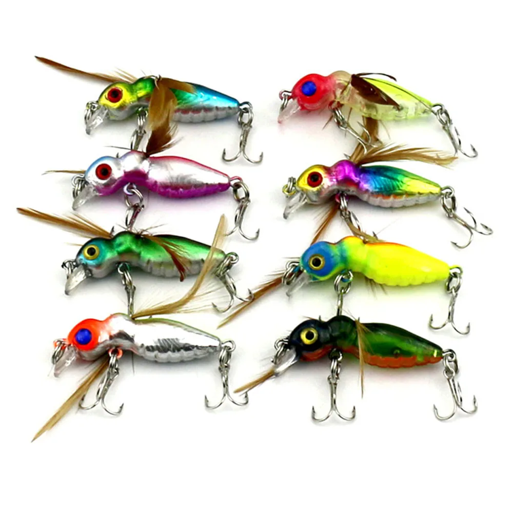 

High Quality Insect Cicada Baits 4.5cm 3.4g Fishing Lures Fly Fishing Bass Crank Baits Isca Artificial Bait Float Baits 1Pcs