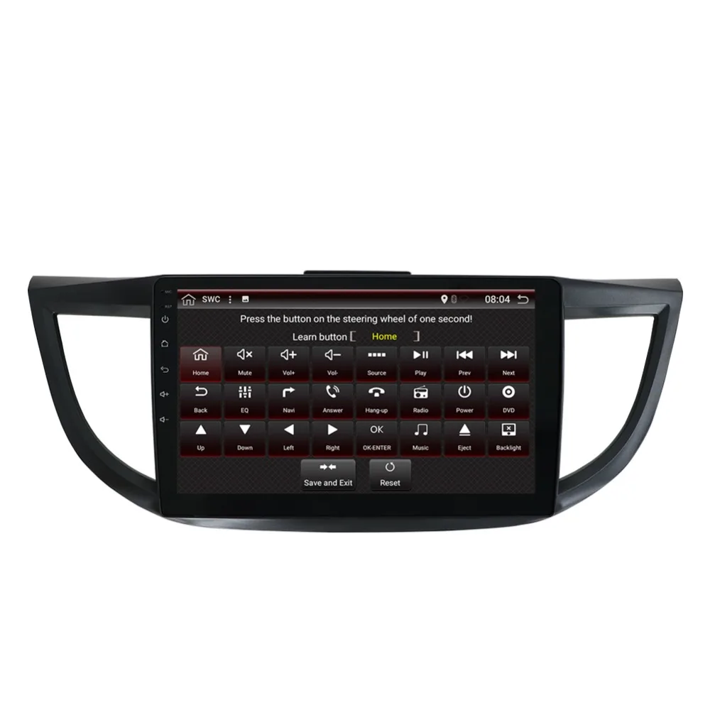 Best Bosion Android 9.0 4/8 Core Car DVD Player GPS Navigation For HONDA CRV 2012 Headunit Autoradio with WIFI BT SWC mirror link 1
