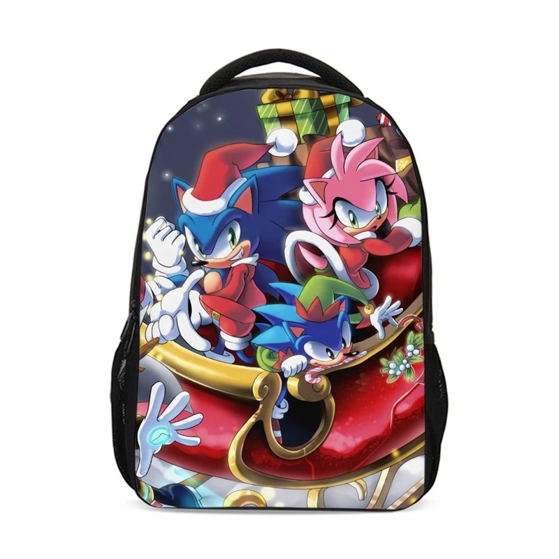 Индивидуальные школьные ранцы Sonic школьный рюкзак для девочек и мальчиков