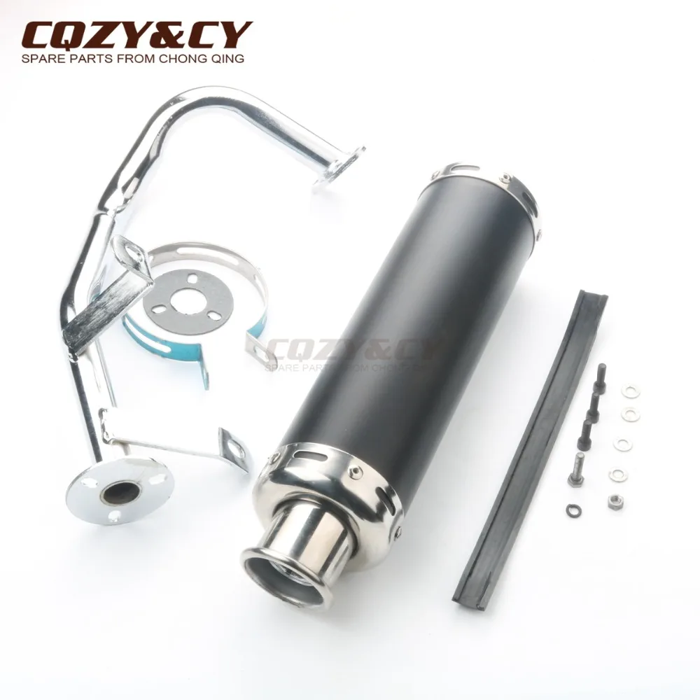 Scooter High Performance Uitlaat Voor Sym Fiddle 2 50 Baan 1 50cc Na 2008  Ac 4 Takt|Exhaust \u0026 Exhaust Systems| - AliExpress