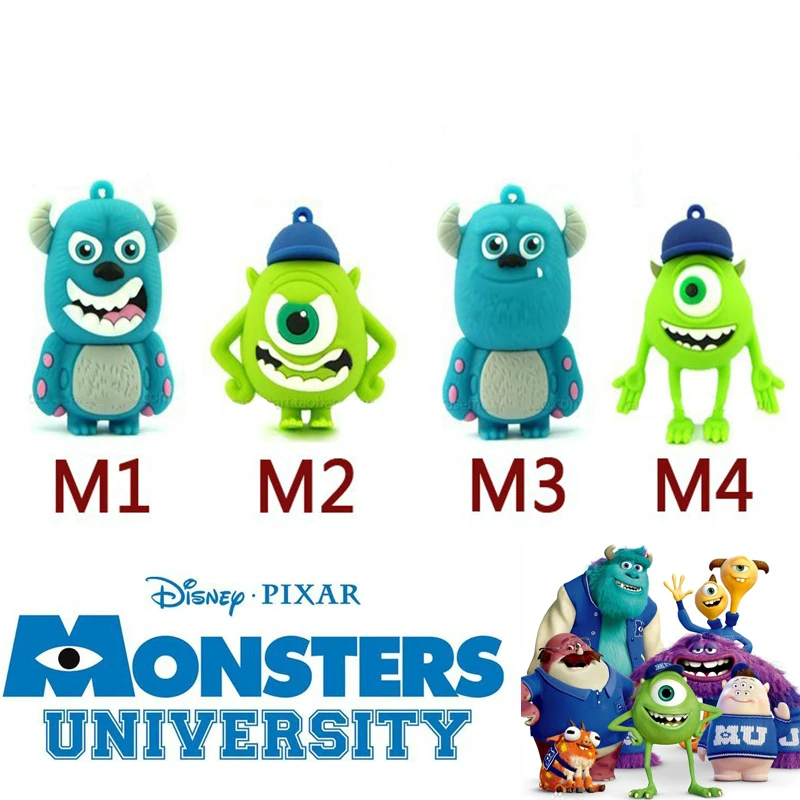 

monster university smile cow pen drive 64gb 8gb 16gb 32gb 4gb usb flash drive u disk bulk flash memory stick pendrive HOT Gift