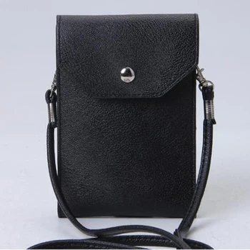 

Women PU Leather Phone Shoulder Bag Portable Messenger Bags 2019 New Fashion Mini Crossbody Bag