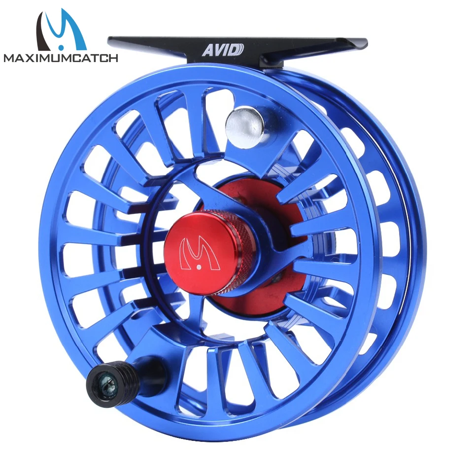 Maximumcatch Fly Fishing Reel 3/4/5/6/7/8WT CNC Machined Aluminium Micro  Adjusting Drag Fly Reel