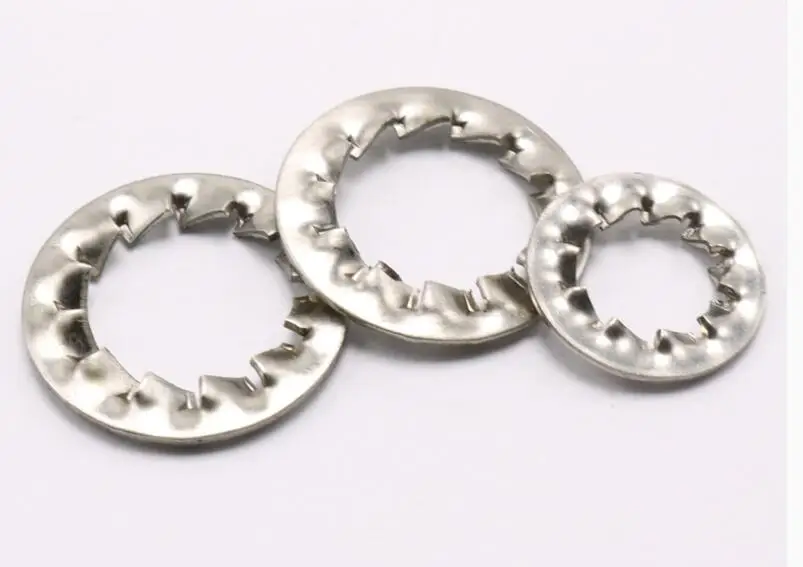 

Serrated Lock Washers Internal Toothed Gasket Washer 304 Stainless Steel M2 M2.5 M3 M4 M5 M6 M8 M10 M12 M14 M16 M20 M22 M24 M30