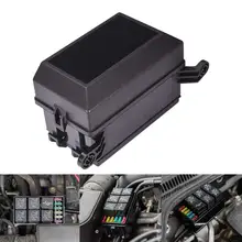 MICTUNING Автомобильная вставка-предохранитель DC 12 В 20A 6 реле блок 5 дорога для Nacelle автомобиля страхование держатель прочный автомобиль