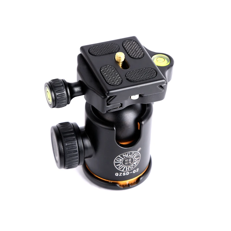 QZSD-02 360        Ballhead + Quick Release Plate Pro    DSLR 