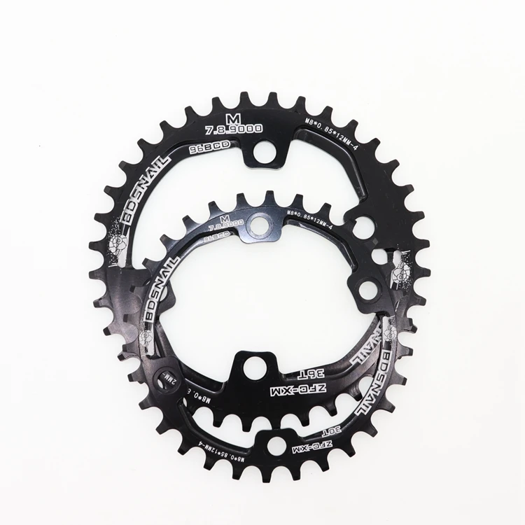 Круглая Звездочка с улиткой для Shimano M7000 M8000 M9000 30 T/32 T/34 T/36 T/38 T зуб 96 BCD узкая широкая велосипедная звездочка