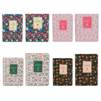 

Cute Floral Flower Schedule Book Diary Weekly Planner Notebook School Office Supplies Kawaii Stationery