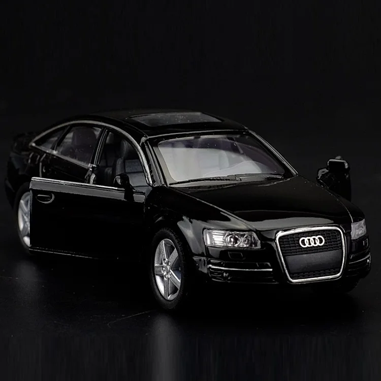 

High Simulation Exquisite Diecasts&Toy Vehicles: KiNSMART Car Styling Audi A6 Luxury Car 1:38 Alloy Diecast Model Toy Car