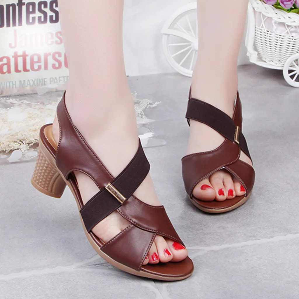 Women Sandels Summer Sandals Platform Women Rome Heel Shoes Light ...