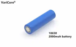 10 шт .. Новый 18650 аккумуляторная батарея 3,7 V 2000 mAh 5C разрядка литий-ионная батарея группа фонарик для мобильного устройства