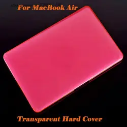 2015 модные тонкий кристалл прозрачный жесткий чехол для Apple macbook Air Pro Retina 11 12 13 15 сумка ноутбука macbook Air 13 дюймов
