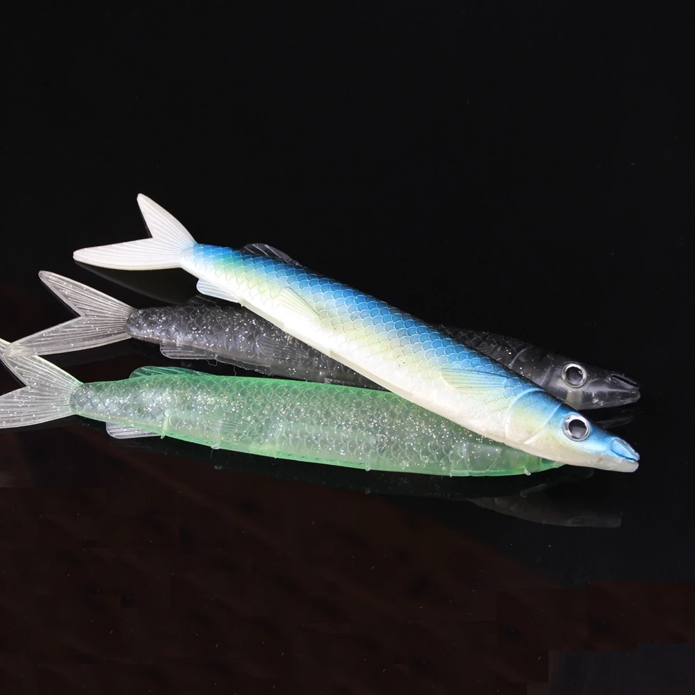 SPINPOLER 51.5g 21.5cm Big Soft Bait Fishing Lure Silicone Baits Deep Sea Fishing Lures Isca Artificias Para Pesca Souple  (14)