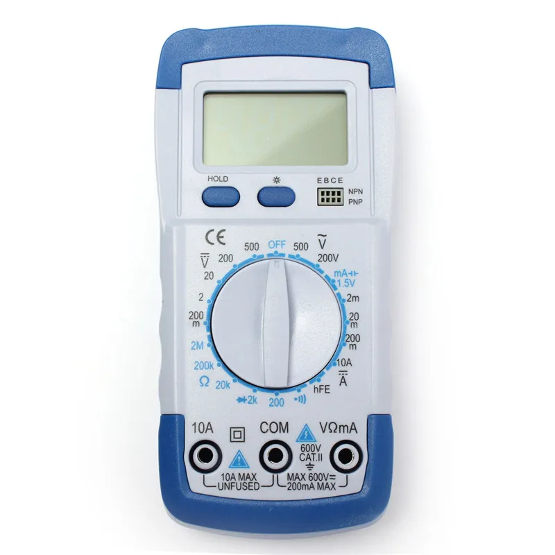 

Digital Multimeter Avometer Volt Ohm Amp Current Test With LCD Display DC AC Voltage Diode Freguency Multitester Volt Tester