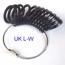 UK L-W черный Plstic кольцевой фильтр оправка подгонка под палец