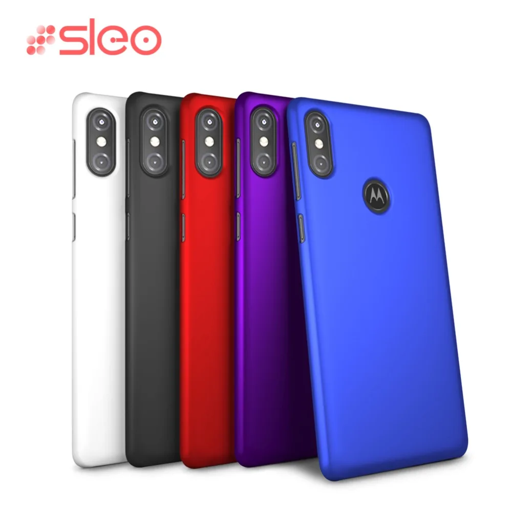 

SLEO For Motorola One Power P30 Note Case Hard Plastic Back Cover Case for Motorola Moto One Power P30 Note Coque Funda