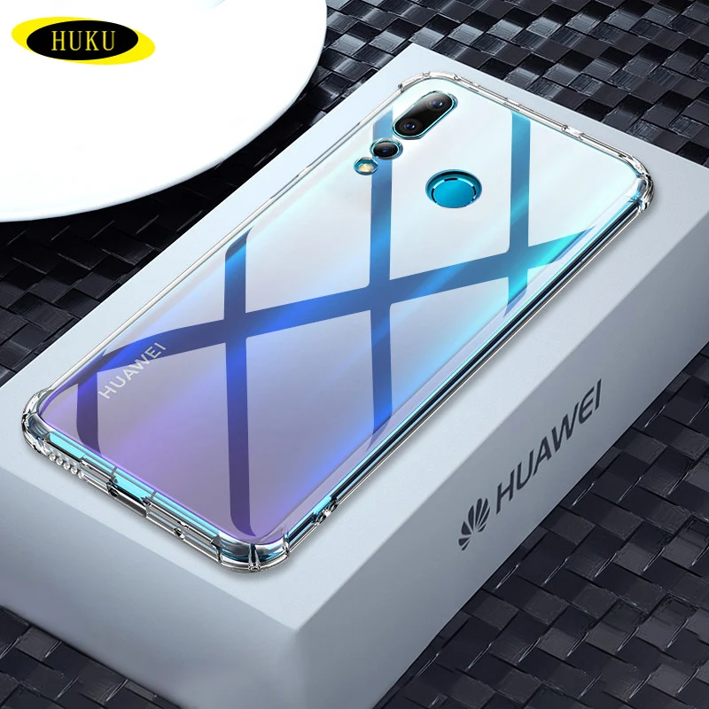 HUKU 3D чехол для телефона Huawei P20 P30 Pro lite Nova 3 3i 3e 4 4e Прозрачный Мягкий ТПУ силиконовый