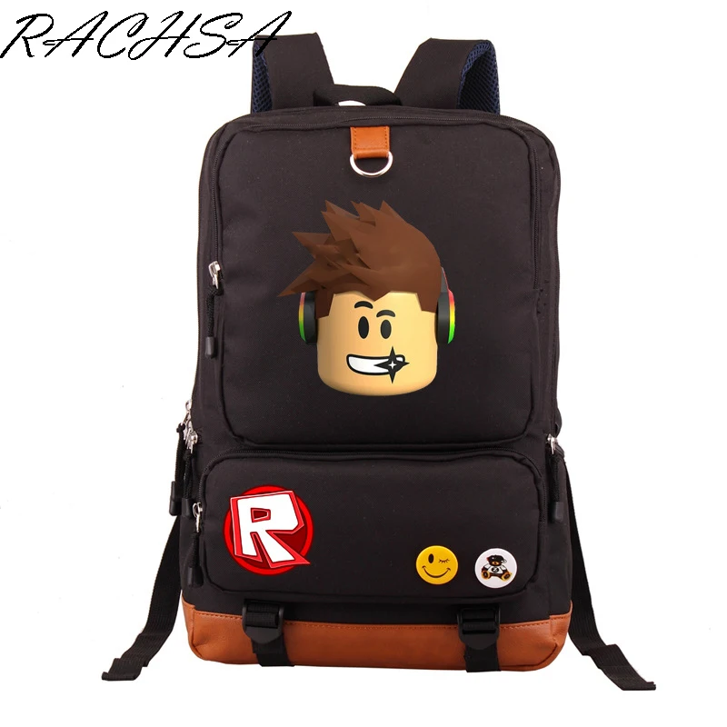 

2018 New Roblox Backpack Schoolbag Rock Band Backpack for School Notebook backpack Leisure Daily backpack