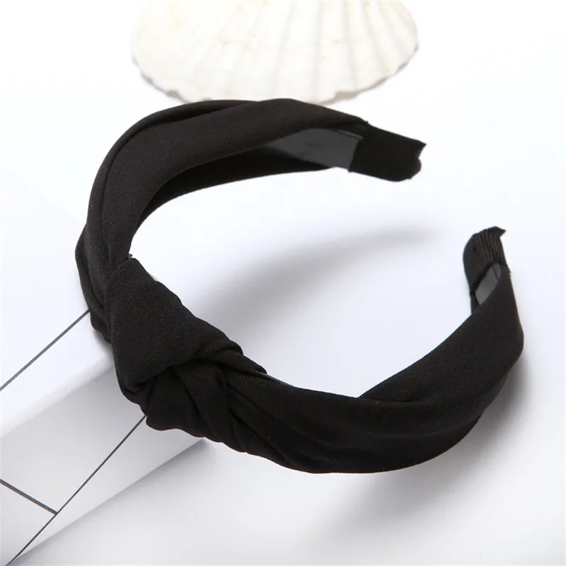 Корейский издание крест галстук широкий Модный украшение для волос фланелет ошейник с бантиком обёрточная сторона ободок для волос лента