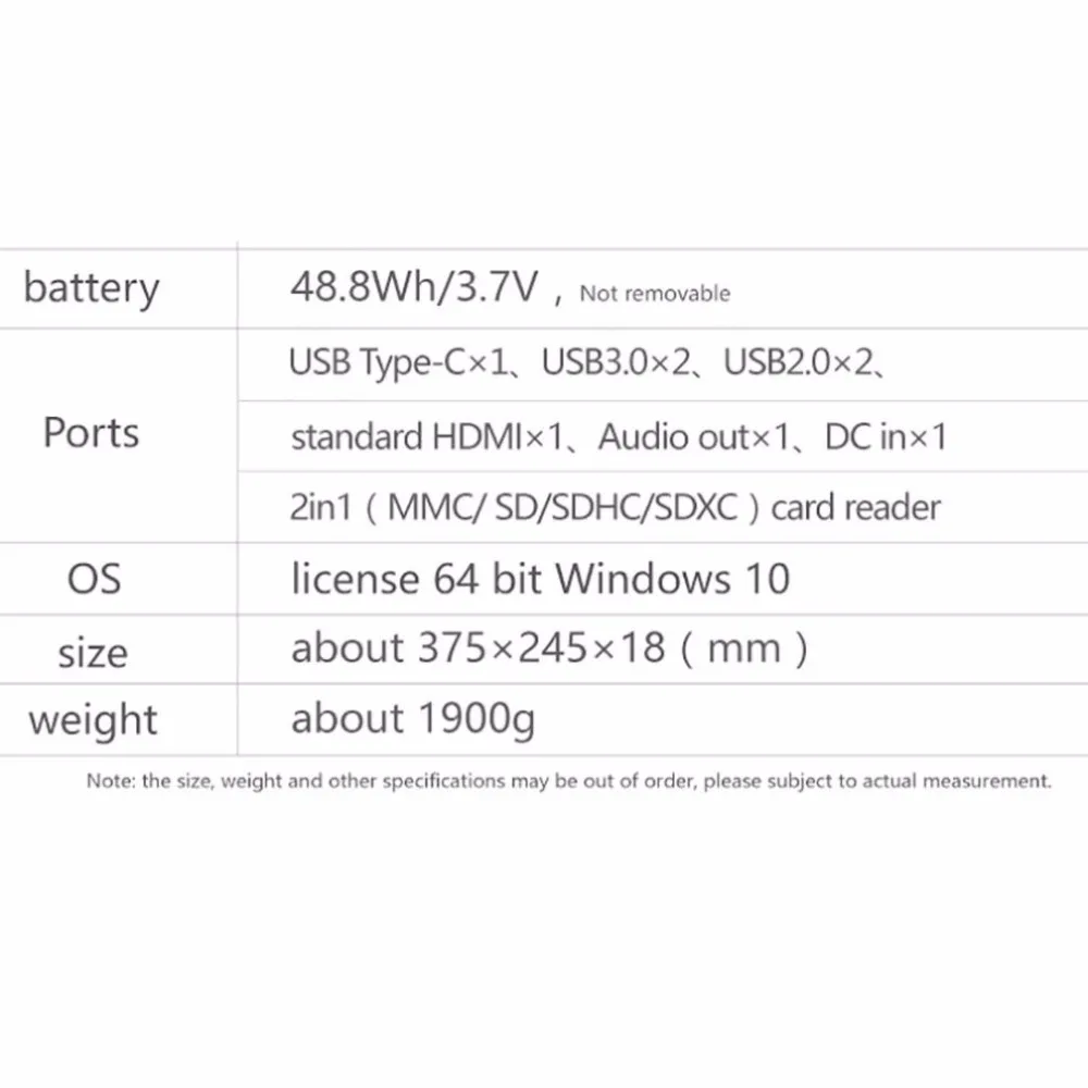 VOYO I7 Тетрадь Win 10,1 15,6 дюймов Intel Core I7 6500U 8 ГБ/1 ТБ EMMC 1920x1080 bluetooth 4,0 ноутбука 18Jul18 F