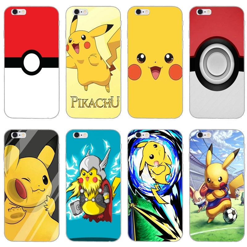 

Pokemon pikachu soft Silicone Case For Huawei Mate 20 10 lite pro 9 8 Y9 Y7 Y6 prime 2018 2019 nova 3i