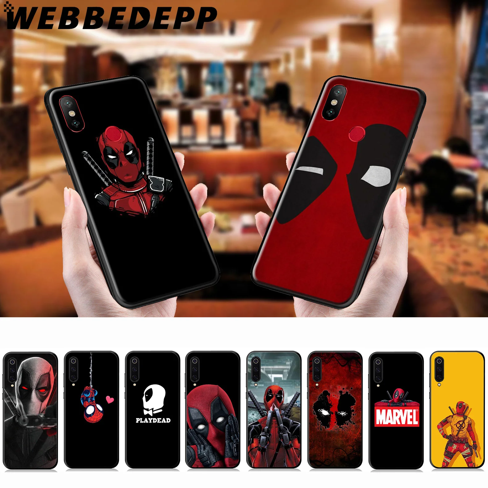 WEBBEDEPP мертвый бассейн классный мягкий чехол для Xiaomi Mi 9T 9 8 SE 6 A1 A2 A3 Lite MiA1 MiA2 MiA3 F1 MAX 3
