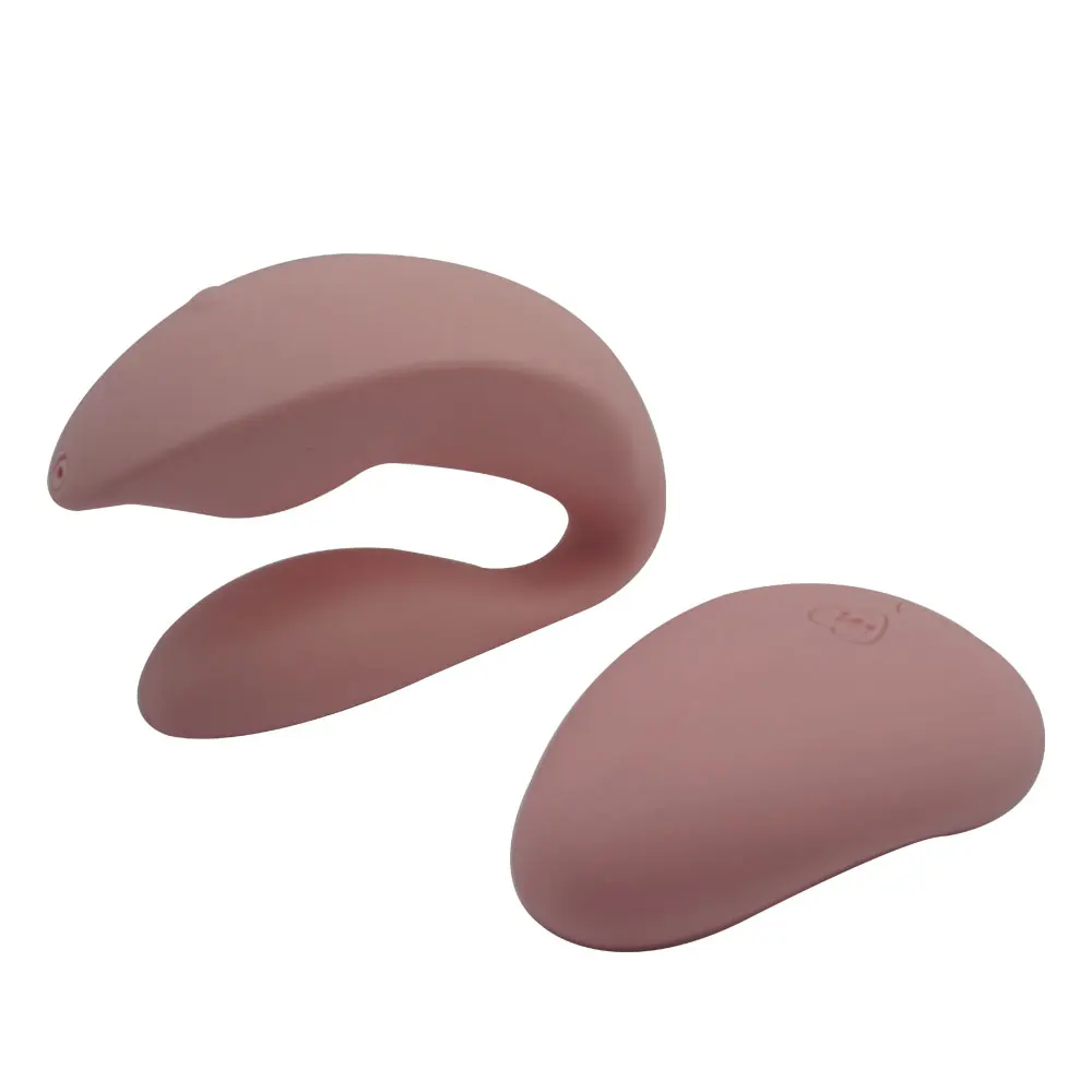  2 tipos para elegir control remoto de silicona vibrador inalámbrico USB recargable 30 velocidad vib