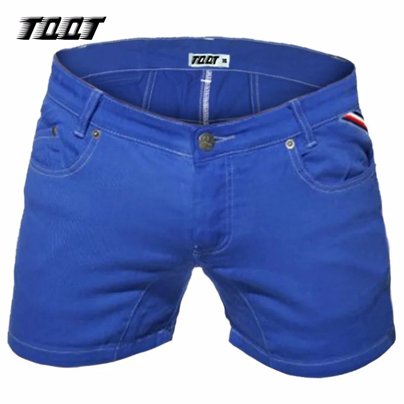 Kopen TQQT Shorts Mannen Midweight Denim Shorts Rits Korte Gewassen Vintage Bermuda Jeans Mannelijke Lage Taille Mode Korte Jeans 5P0602