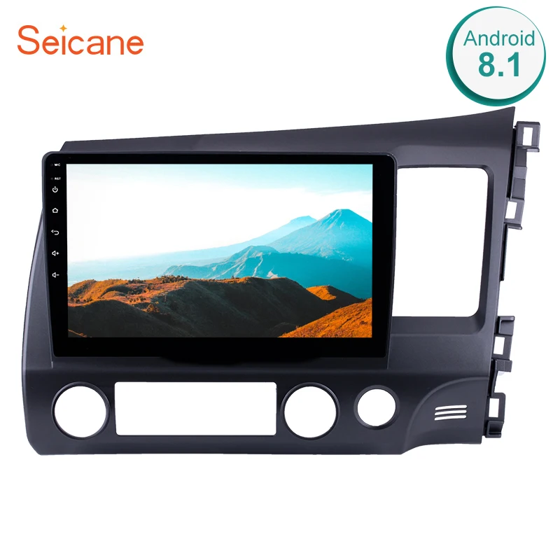 Seicane 10 1 &quot2din Android 8 автомобильное радио для HONDA CIVIC RHD 2006 2007 2008 2009 2010 2011 HD сенсорный