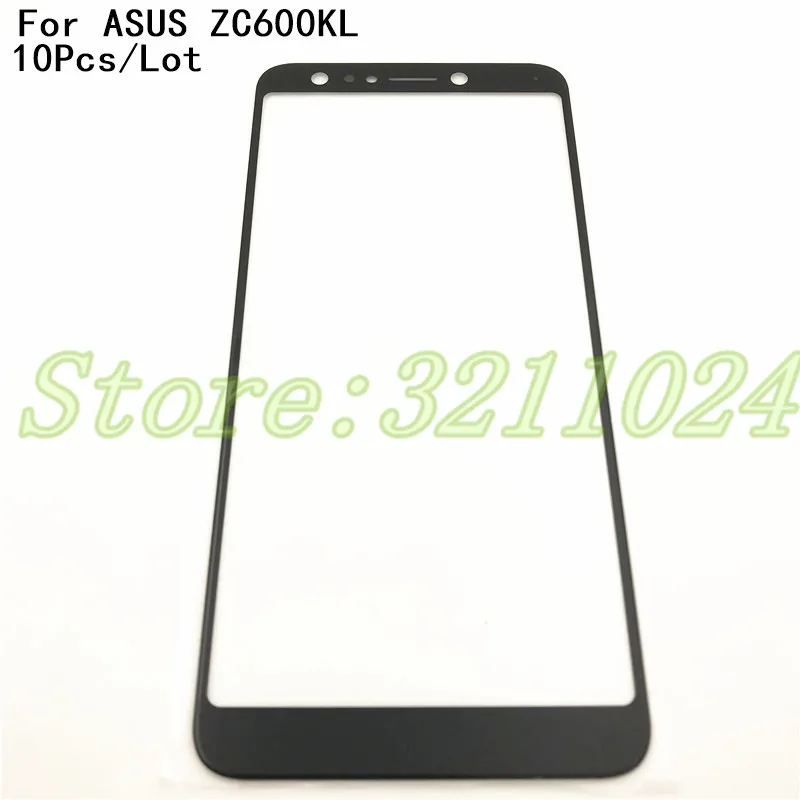 10Pcs/Lot 100% Original For Asus Zenfone 5 Lite ZC600KL Front Glass Lens Touch Screen Outer Panel Replacement Part | Мобильные
