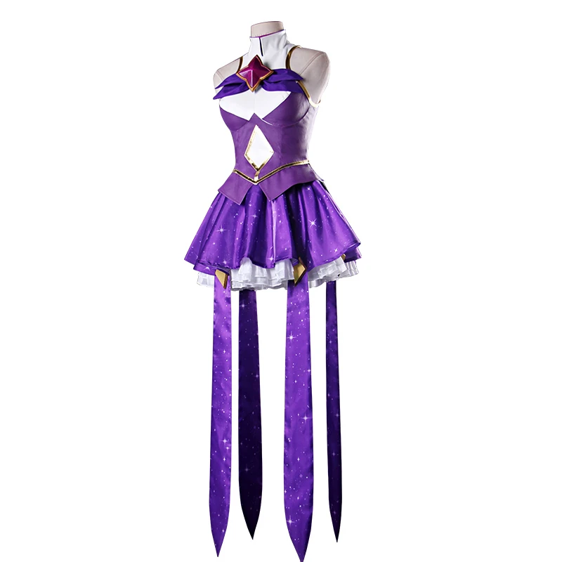 

LOL Cosplay Costumes Star Guardian Magica Syndra Cosplay Costume Top Skirt Full Set