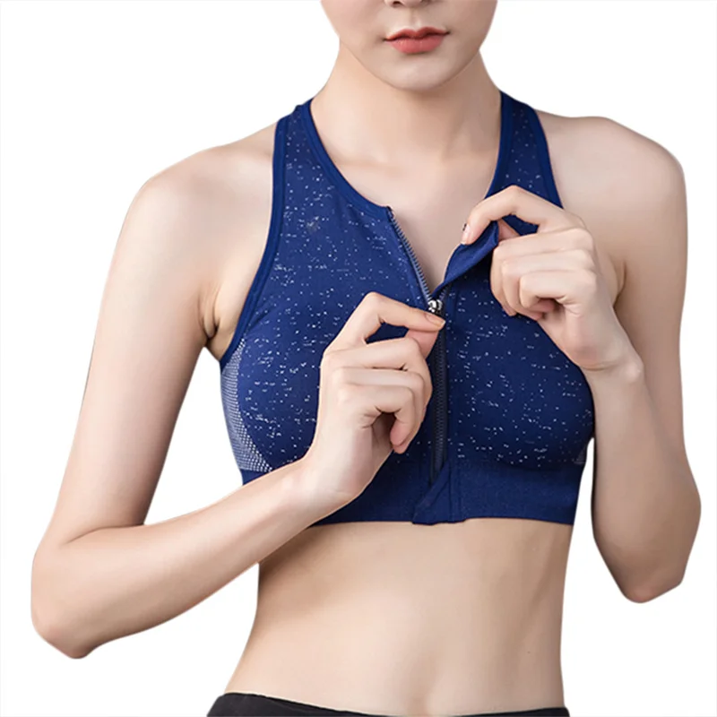 

Women Push Up Sexy Lingerie Plus Size Sport Bra Breathable Quick Dry Hollow Out Shockproof Yoga Bras Sport Vest Top