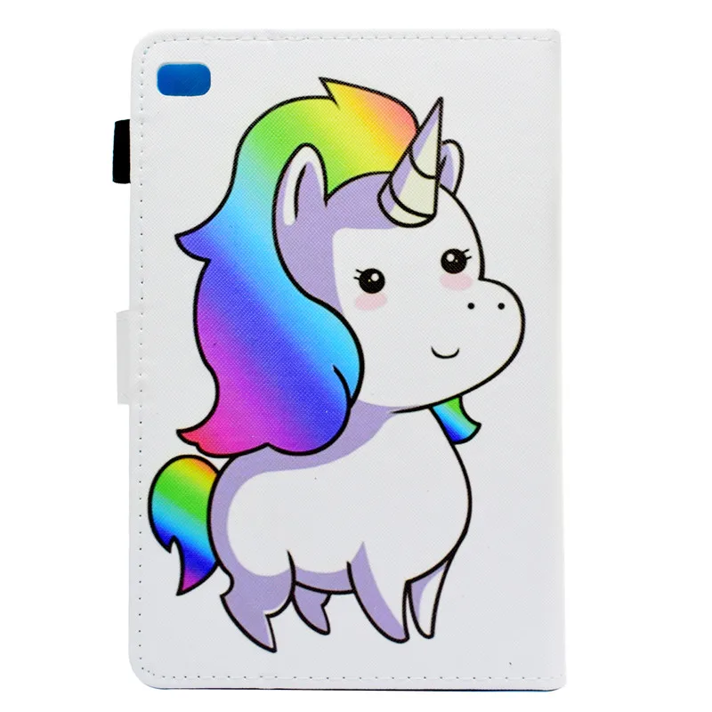 Wekays For Apple IPad Mini 4 Cute Cartoon Unicorn Leather Fundas Case sFor Coque IPad Mini 4 Tablet Cover Cases For Ipad Mini4