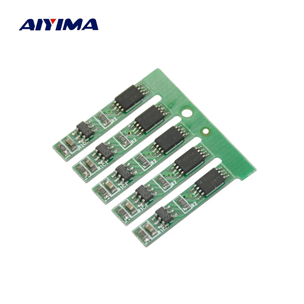 

Aiyima 5pcs 1S 3A 3.7V Polymer Li-ion Lithium 18650 Battery Protection Board PCB