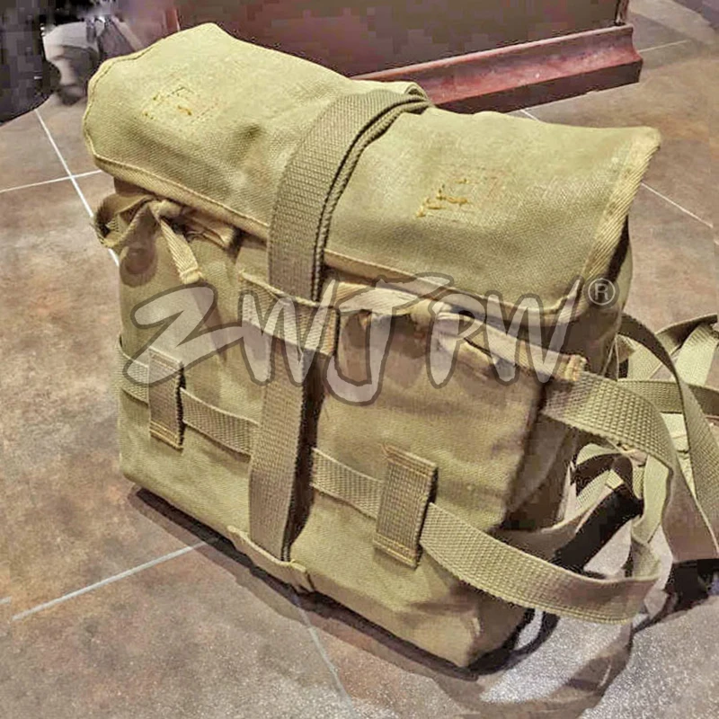 WW2 WWII армейский 1940 Осьминог льняной Открытый походный охотничий кемпинг альпинистский рюкзак JP/107108