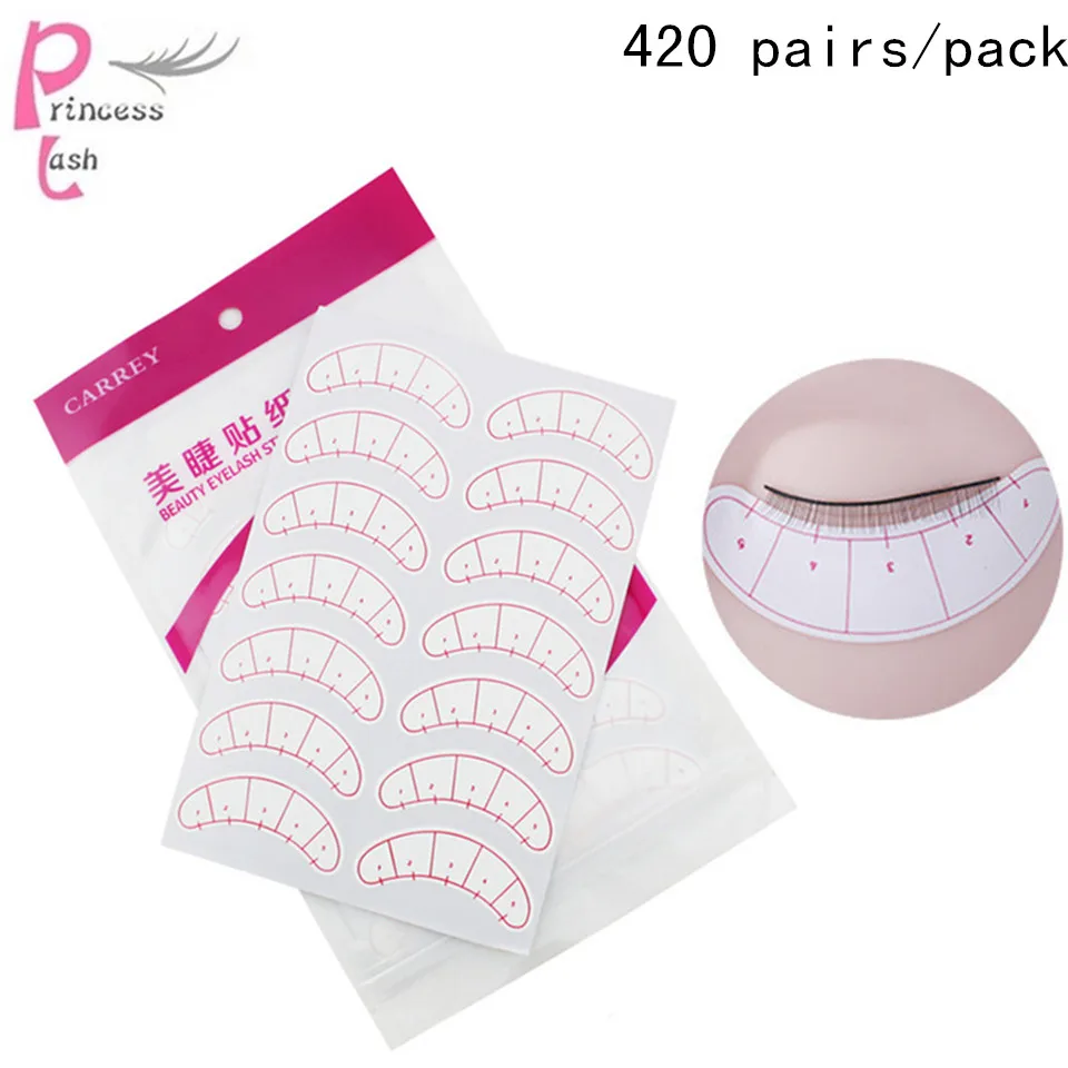 

420 pairs/pack eyelash extensions patches Paper Patches under eye pads practice paper stickers eye pads lashes makeup tools