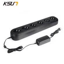 General walkie talkie Single Row Six Way Charger Universal Rapid for Kenwood TK 3207 3307 3217 Two Way Ham Radio C9042A
