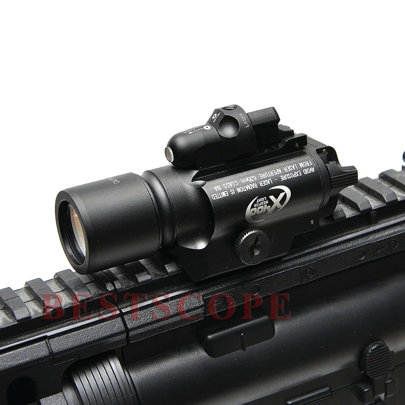 

Surefire LED Weapon X400 Tactical Red Laser Sight Handgun Flashlight Weapon Light For Outdoor Hunting