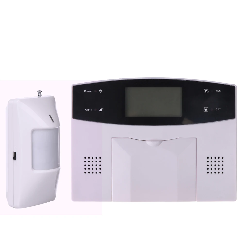 

LCD Keyboard Voice dual-wire Wireless SMS Home GSM Alarm system House intelligent auto Burglar Door Security Alarm Systems