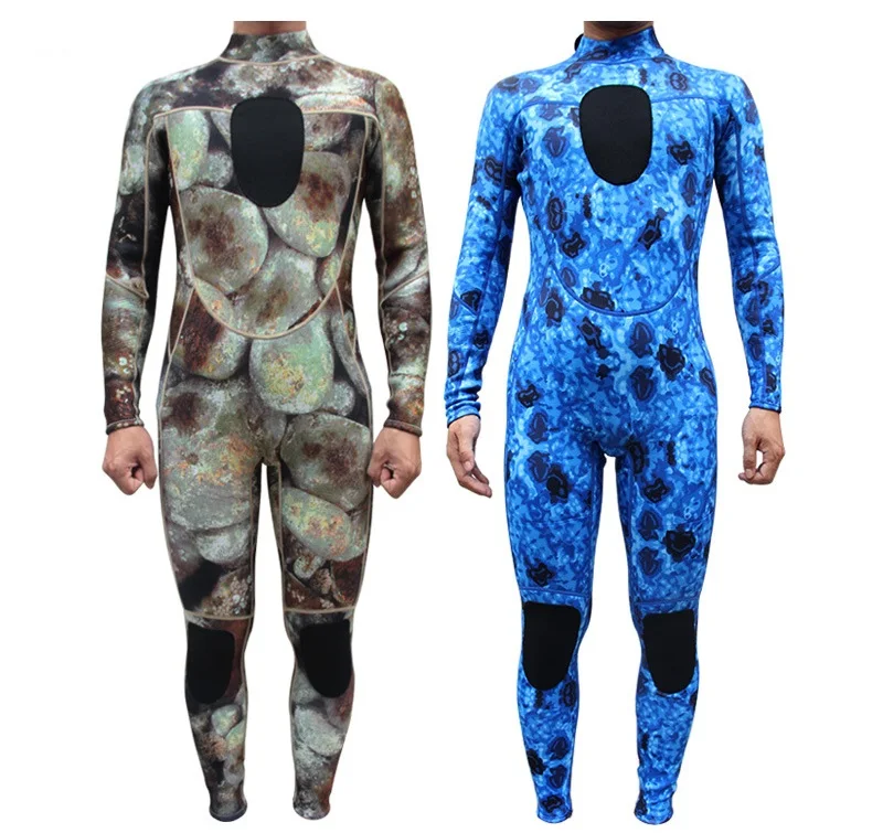 2015 Mergulho 3mm Camouflage Spearfishing Diving Suit Men Wetsuits With