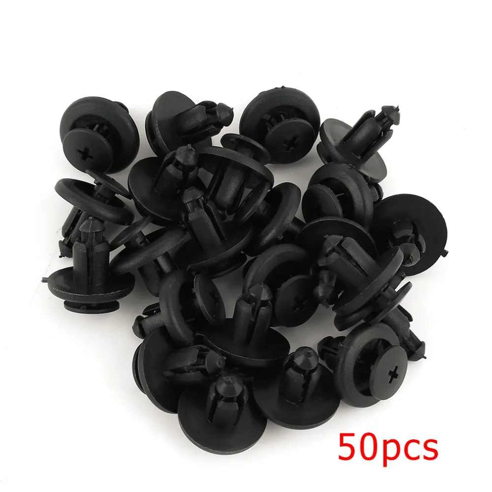 

50Pcs 8mm Auto Bumpers Hole Push Screw Panel 13905 For Mazda For Renault hotest